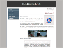 Tablet Screenshot of mcelectricinc.com